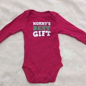 Mommy's Best Gift Pink Onesie